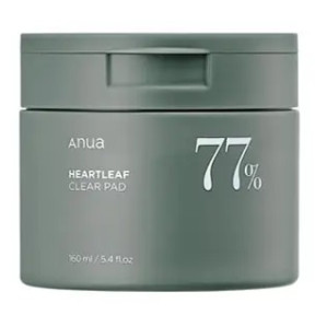 Anua Успокаивающие тонизирующие пэды с экстрактом хауттюйнии Heartleaf 77% Clear Pad, 70 шт.